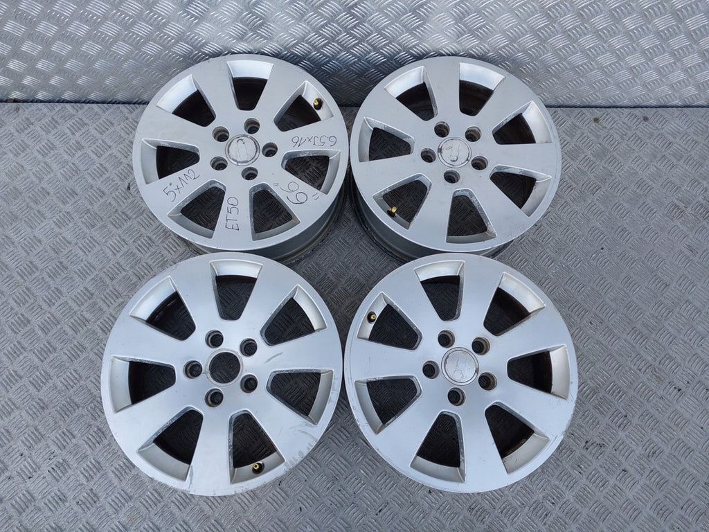 4x Alufelge 16 Zoll 6.5" 5x112 50ET 8P0601025A Audi A3 Rim Wheel FEL3797240946bu