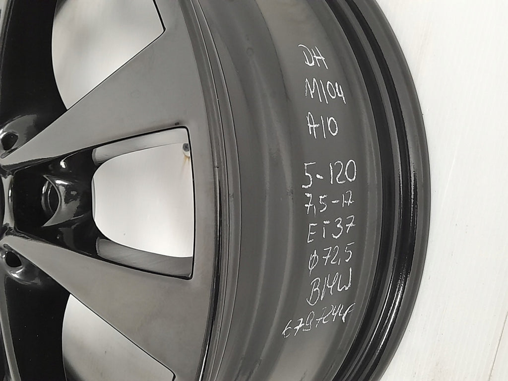 1x Alufelge 17 Zoll 7.5" 5x120 6797244 BMW Rim Wheel FEL9875180726sf