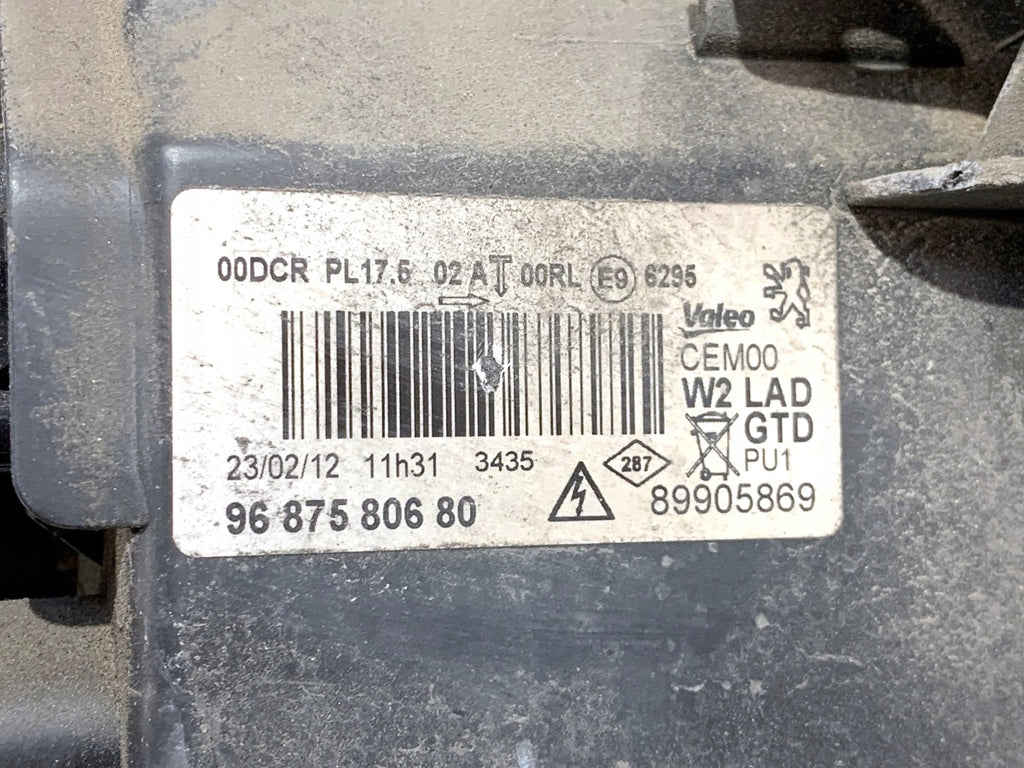 Frontscheinwerfer Peugeot 508 I 9687580680 Links Scheinwerfer Headlight SCH2179344665bx