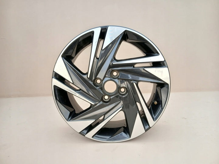 1x Alufelge 16 Zoll 6.0" 4x100 50ET Glanz 52910Q0200 Hyundai Bayon Rim Wheel FEL5745382971vw