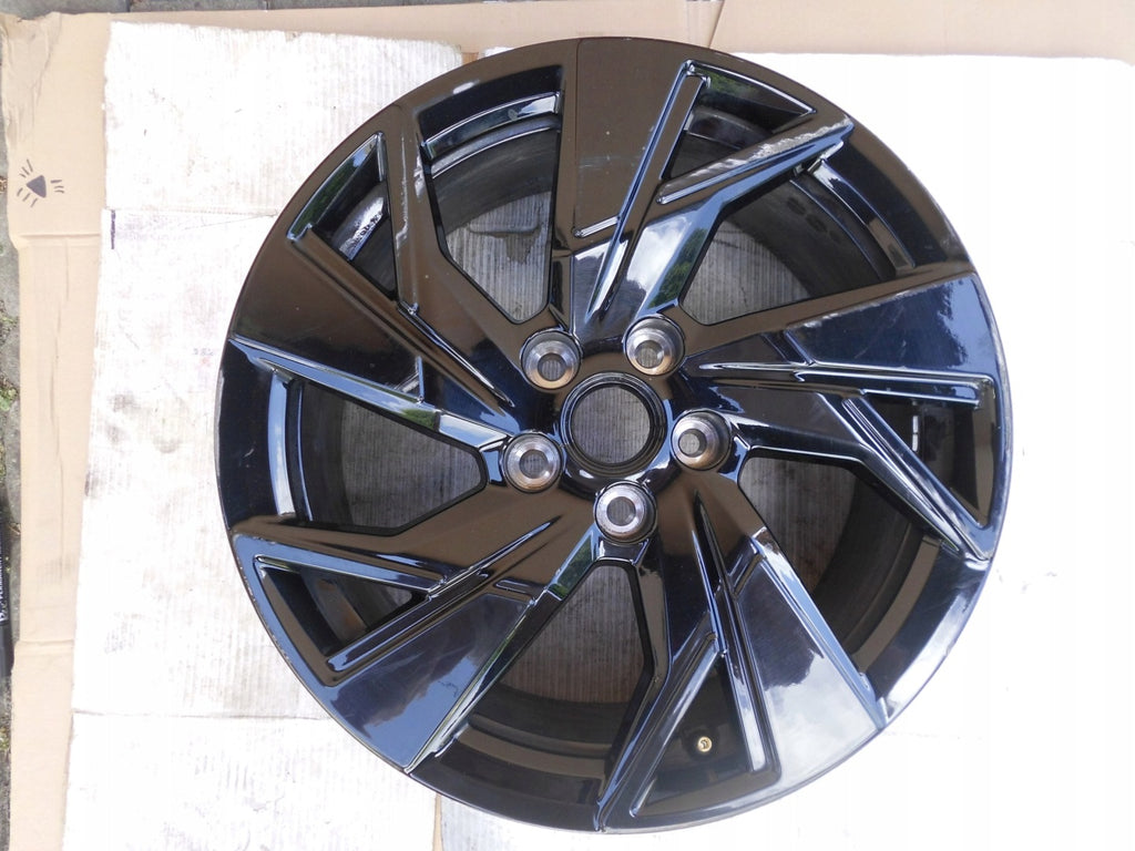 1x Alufelge 17 Zoll 7.5" 5x108 44ET Glanz Schwarz 9843281580 Opel Astra L FEL7212981357rw