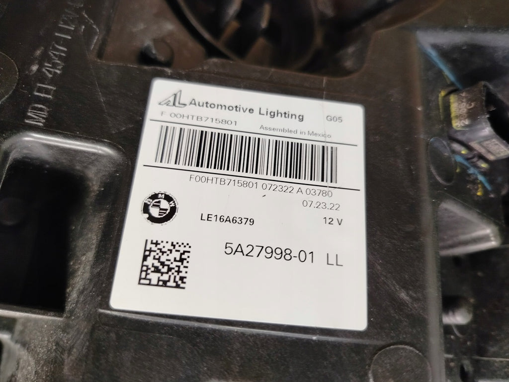 Frontscheinwerfer BMW G05 G06 5A27998-01 Laser Rechts Scheinwerfer Headlight SCH4933494859vm