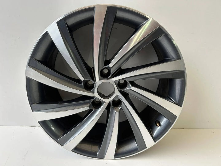 1x Alufelge 18 Zoll 7.5" 5x112 48ET 5E3601025AS Skoda Octavia 5e3 Iv Rim Wheel FEL2334985317uo