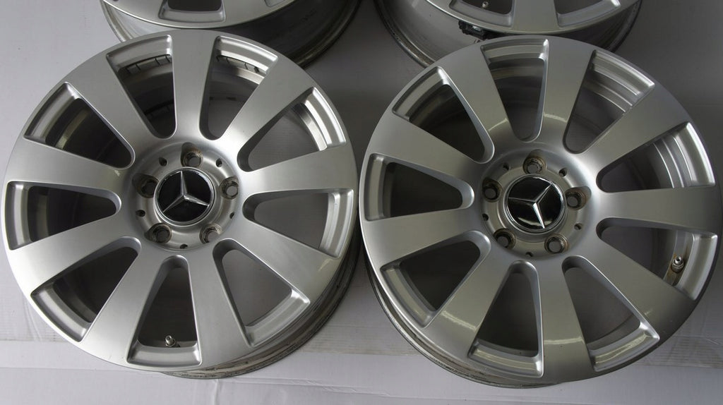 4x Alufelge 16 Zoll 7.0" 5x112 A2124010002 Mercedes-Benz Rim Wheel