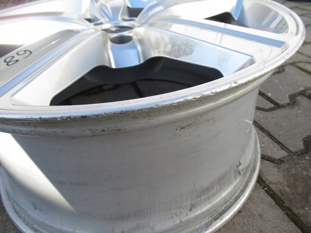 1x Alufelge 20 Zoll 9.0" 5x112 38ET Glanz Silber 4KE601025S Audi E Tron