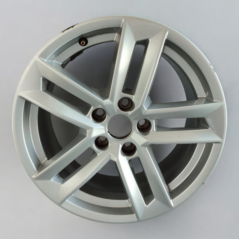 1x Alufelge 17 Zoll 7.5" 5x112 38ET Glanz Silber 8W0601025E Audi A4 B9 Rim Wheel