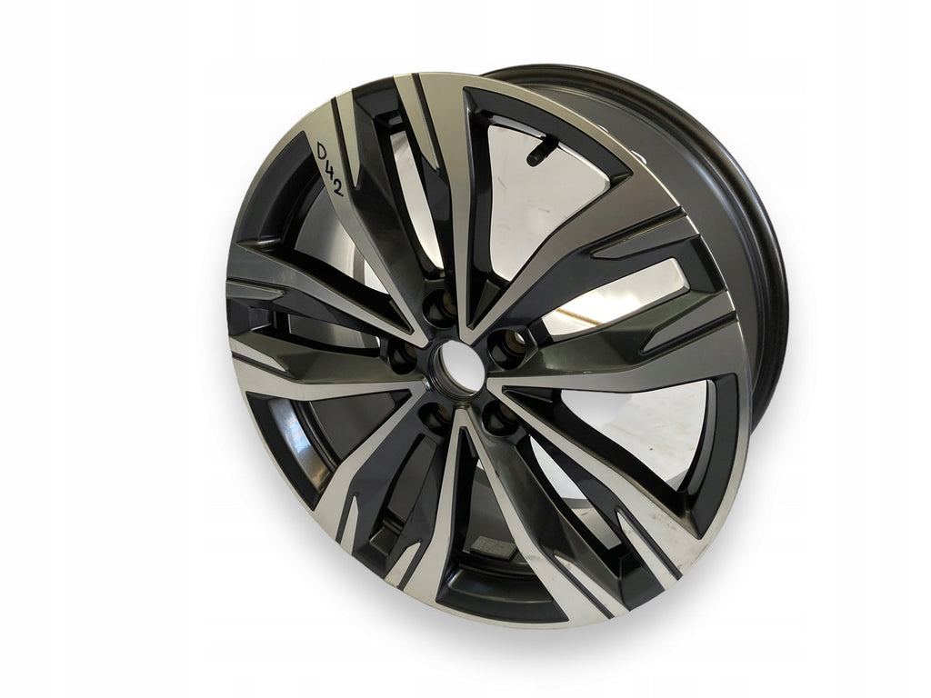 1x Alufelge 18 Zoll 7.5" 5x114.3 46ET Glanz Graphit 403008269 Mg Talisman