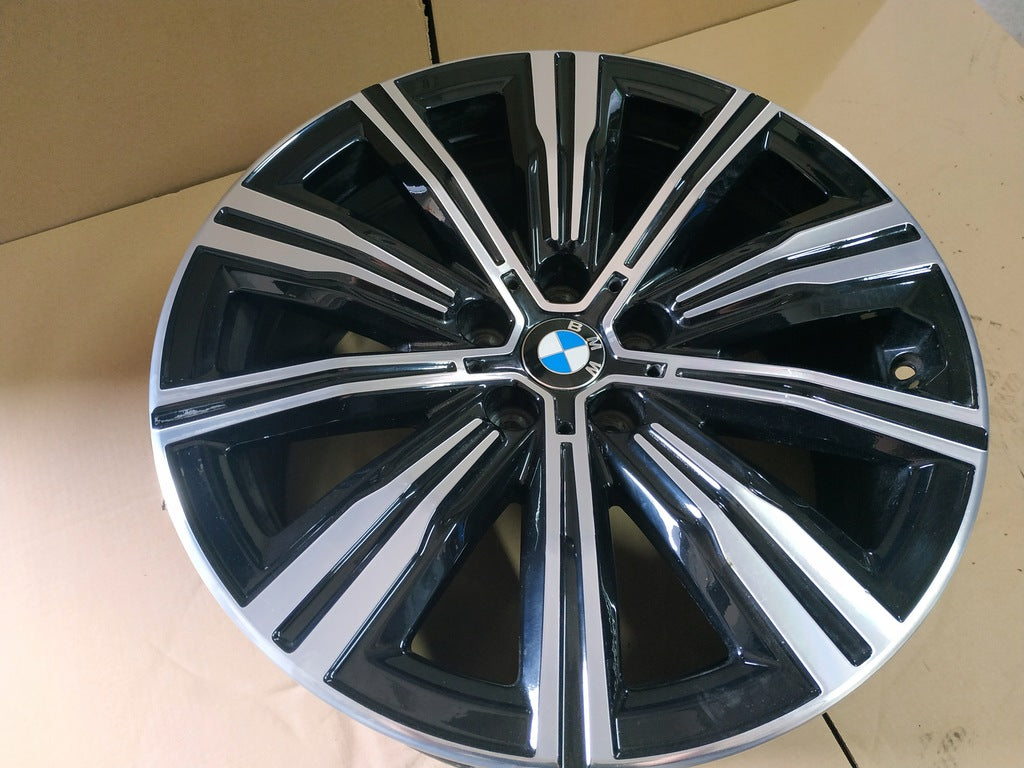 1x Alufelge 18 Zoll 7.5" 5x112 25ET Glanz Schwarz 6883524 BMW G21 G20 Rim Wheel FEL8103157210nu