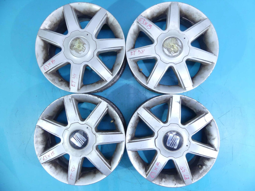 4x Alufelge 15 Zoll 6.0" 5x100 1M0601025K Seat Toledo Ii Rim Wheel FEL9478345209jm