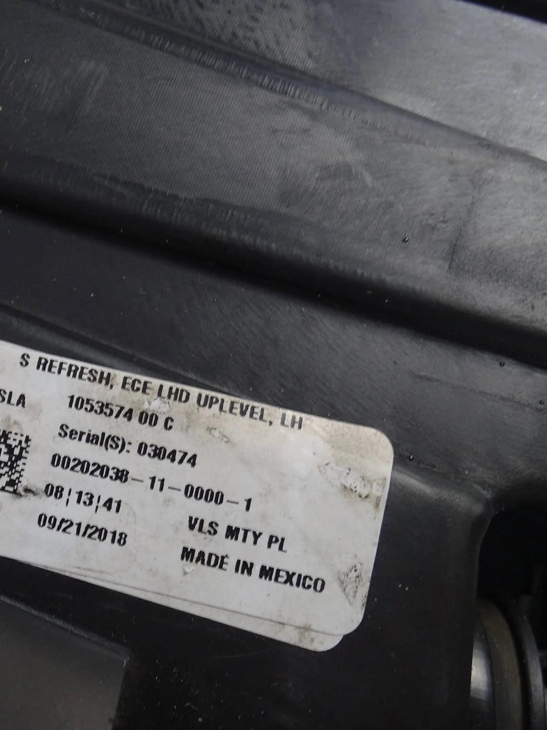 Frontscheinwerfer Tesla S 1053574-00-C LED Links Scheinwerfer Headlight