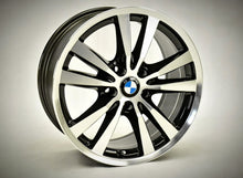Laden Sie das Bild in den Galerie-Viewer, 4x Alufelge 18 Zoll 8.5" 5x120 46ET Glanz Schwarz 6853952 BMW X5 F15 Rim Wheel FEL4914741255hn