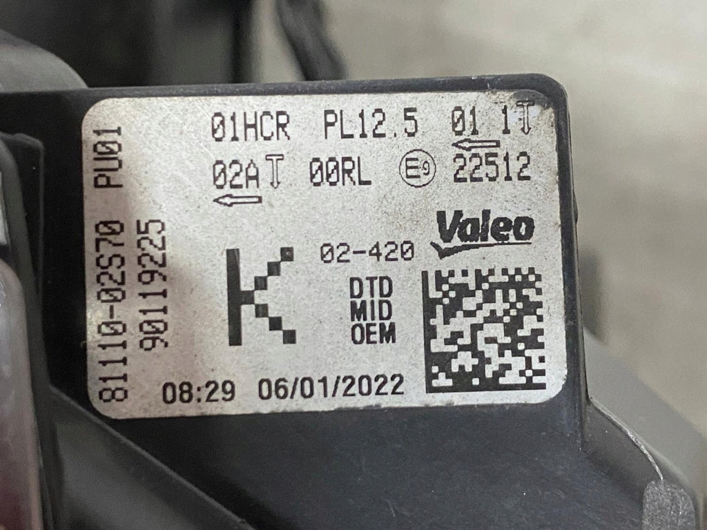 Frontscheinwerfer Toyota Corolla 81110-02S70 LED Ein Stück (Rechts oder Links)