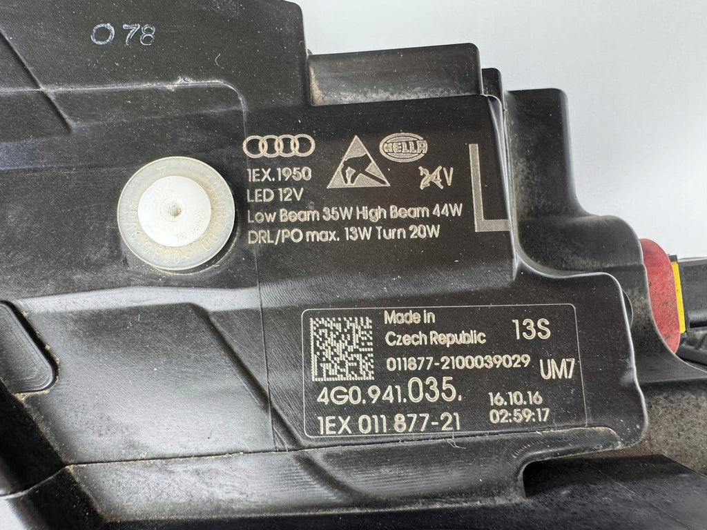 Frontscheinwerfer Audi A6 C7 4G0941035 Links Scheinwerfer Headlight SCH1100349079zi