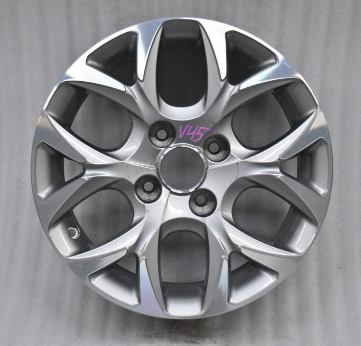 1x Alufelge 15 Zoll 6.0" 4x108 23ET 9673773877 Citroën C3 Picasso 207 Rim Wheel FEL6452145880pw