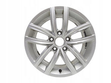 Load image into Gallery viewer, 1x Alufelge 16 Zoll 6.5" 5x112 46ET Glanz Silber 5G0601025CS VW Golf Vii FEL2470330904ao