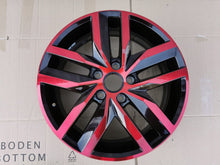 Load image into Gallery viewer, 1x Alufelge 17 Zoll 6.0" 5x112 50ET Glanz Schwarz 2K5601025K VW Caddy Rim Wheel FEL4859519371ul