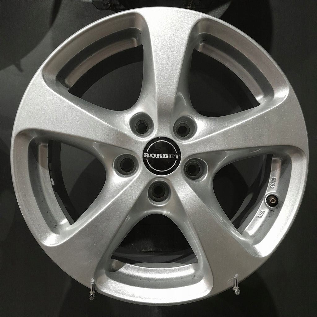 4x Alufelge 16 Zoll 7.0" 5x112 40ET Glanz Silber KBA46719 Skoda Octavia Ii FEL9302538129ly