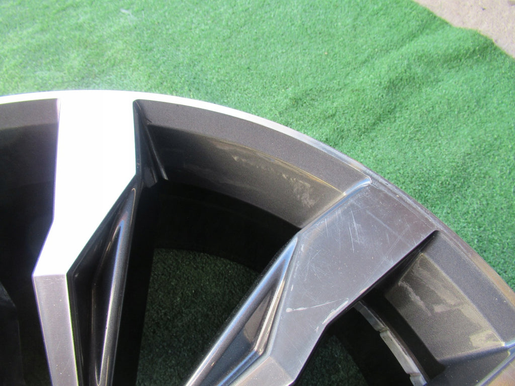 1x Alufelge 20 Zoll 8.5" 5x112 38ET Glanz Grau 5NN601025E Mg Tiguan Rim Wheel