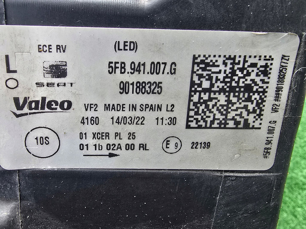 Frontscheinwerfer Seat Leon 5FB941007G Full LED Links Scheinwerfer Headlight SCH6805981278jk