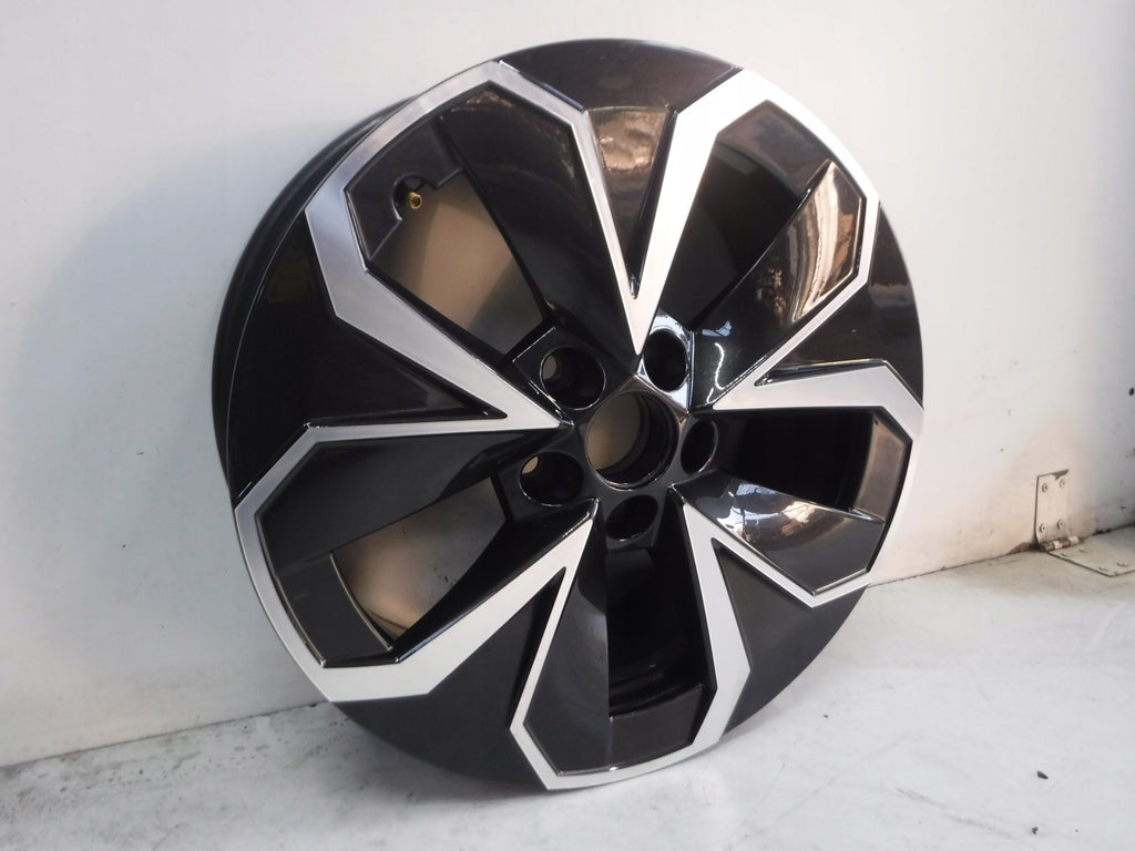 1x Alufelge 16 Zoll 6.0" 5x100 38ET Matt Schwarz 658601025 Skoda Scala Kamiq FEL2592445855xw