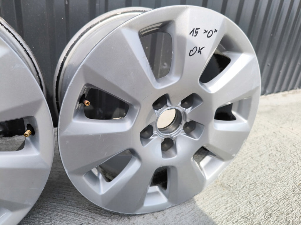 4x Alufelge 16 Zoll 7.5" 5x112 37ET Glanz Silber 4G0601025 Audi A5 A4 Rim Wheel