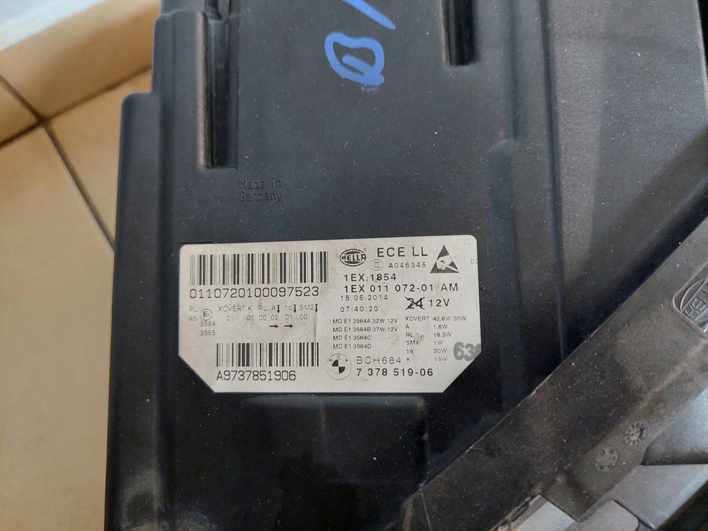 Frontscheinwerfer BMW 5 F10 7378519-06 LED Links Scheinwerfer Headlight SCH5439437727ms