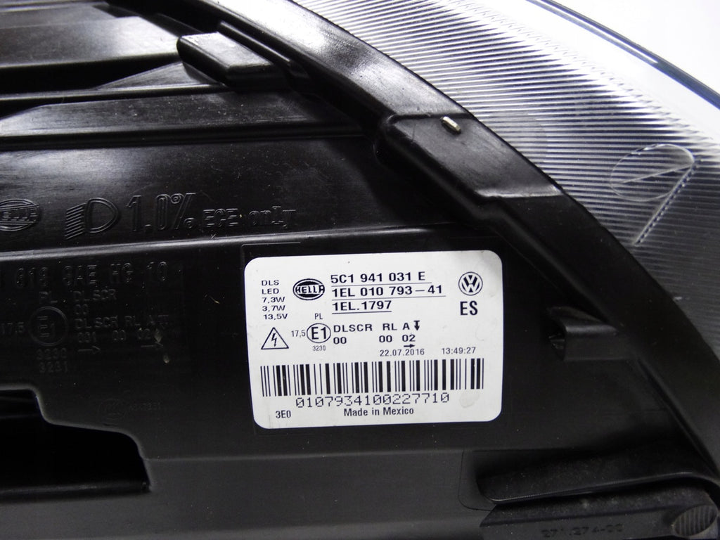 Frontscheinwerfer VW Beetle 5C1941031E Xenon Links Scheinwerfer Headlight SCH6204466544lc