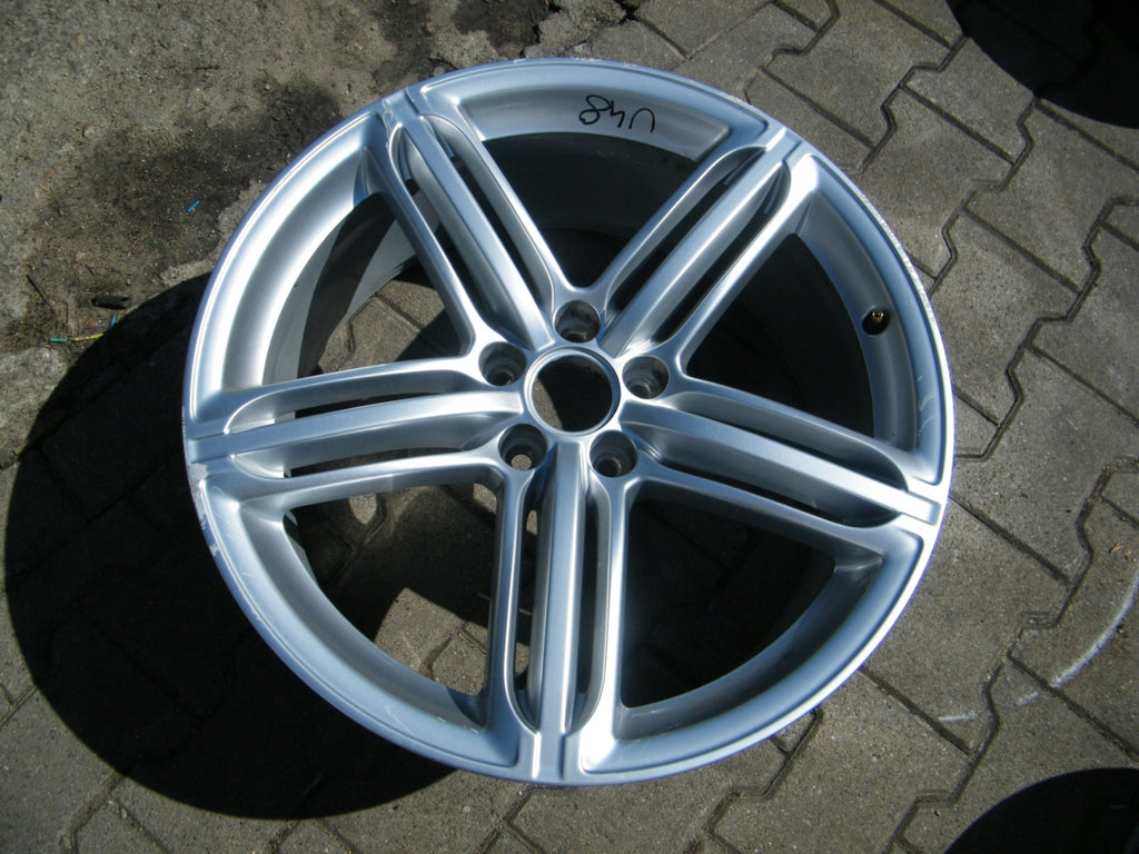 1x Alufelge 20 Zoll 8.5" 5x112 33ET Glanz Silber 8T0601025B Audi B9 Rim Wheel FEL3759202994ab