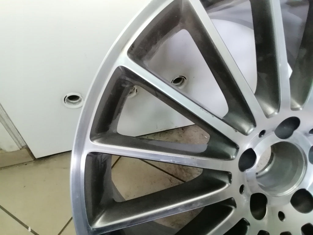 1x Alufelge 19 Zoll 9.5" 5x112 43ET Graphit A2214012302 Mercedes-Benz Rim Wheel FEL6025587043fo