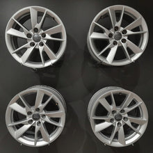 Laden Sie das Bild in den Galerie-Viewer, 4x Alufelge 16 Zoll 7.0" 5x112 35ET Glanz Silber 8W0601025 Audi C6 Rim Wheel FEL6810928099fk