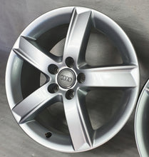Laden Sie das Bild in den Galerie-Viewer, 4x Alufelge 17 Zoll 7.0" 5x112 37ET Glanz Silber 8R0071497 Audi C7 B8 Rim Wheel FEL4298651443zl