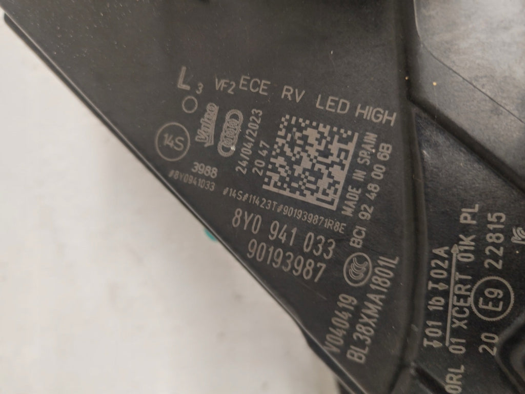 Frontscheinwerfer Audi A3 8Y0941033 Full LED Links Scheinwerfer Headlight