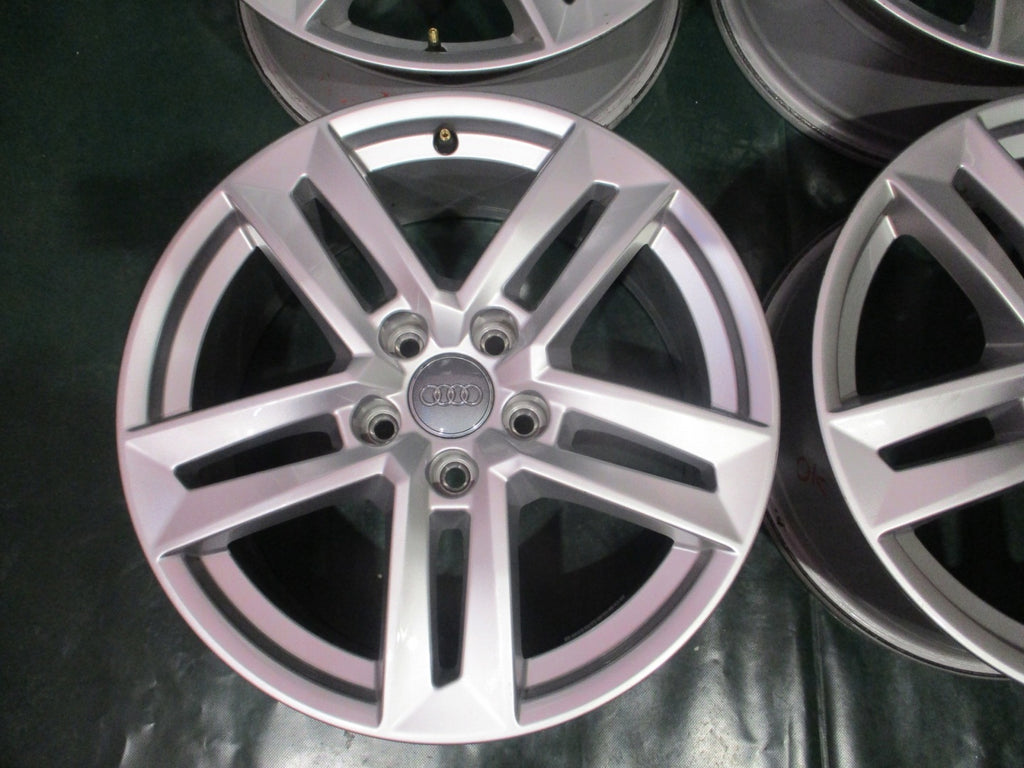 4x Alufelge 17 Zoll 7.0" 5x112 42ET Glanz Silber 8W0601025 Audi Rim Wheel FEL9225137006gf