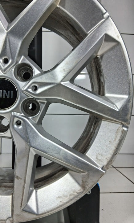 1x Alufelge 17 Zoll 7.0" 5x112 41ET Glanz Grau 6898299 BMW U06 Rim Wheel FEL4549634620gm