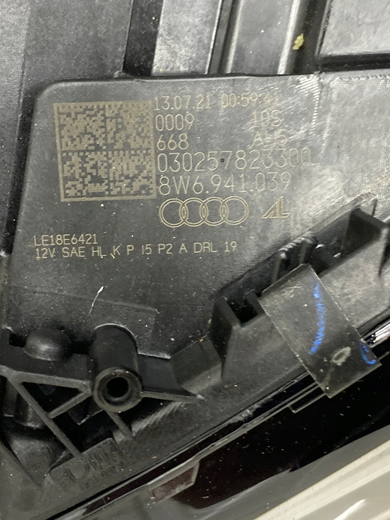 Frontscheinwerfer Audi A5 8W6941039 Full LED Links Scheinwerfer Headlight