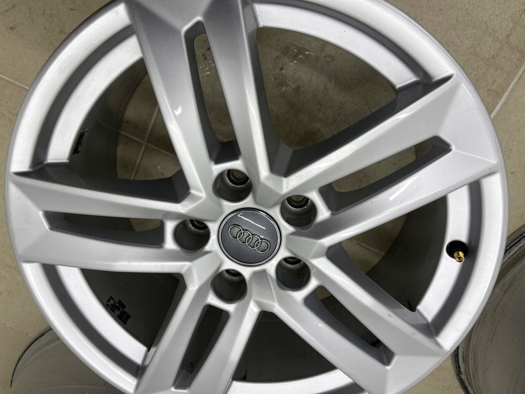 4x Alufelge 17 Zoll 7.0" 5x112 42ET Glanz Silber 8W0601025P Audi B9 Rim Wheel FEL8704660310tb