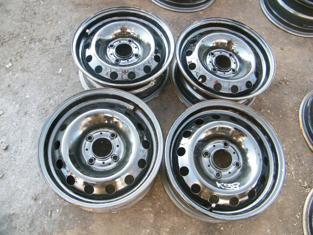 4x Alufelge 14 Zoll 5.5" 4x108 24ET Graphit Citroën Berlingo Partner Rim Wheel FEL9422499221eg