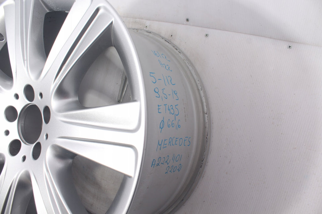 1x Alufelge 19 Zoll 9.5" 5x112 A2224012202 Mercedes-Benz Rim Wheel FEL2318260014iy