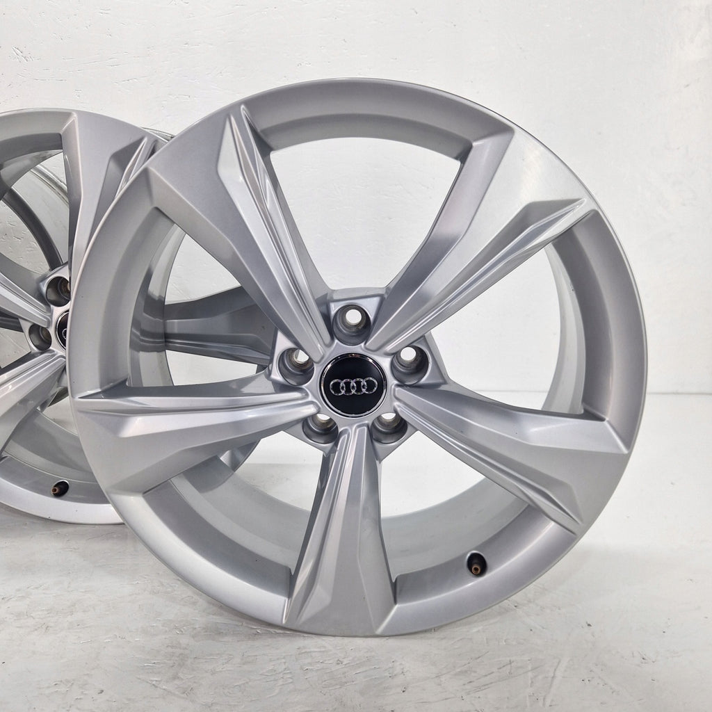 4x Alufelge 19 Zoll 7.0" 5x112 34ET Glanz Silber 80A601025K Audi Rim Wheel FEL7102472355sv