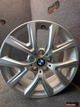 Load image into Gallery viewer, 4x Alufelge 17 Zoll 6.5" 5x112 39ET Glanz Silber 6856076 Bmw Rim Wheel FEL2382181428hp