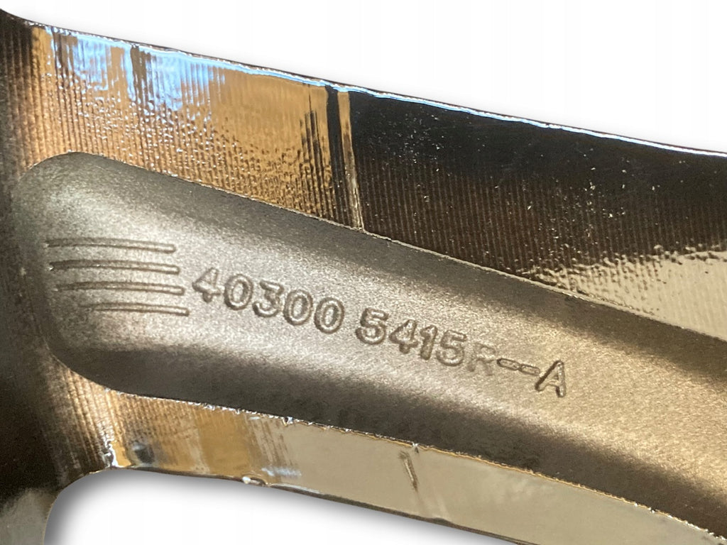 1x Alufelge 17 Zoll 6.5" 4x100 40ET 403005415R Renault Captur Clio 1 Rim Wheel