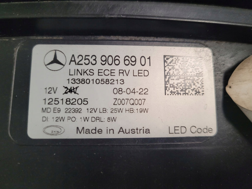 Frontscheinwerfer Mercedes-Benz Glc A2539066901 LED Links Scheinwerfer Headlight SCH6719297758ek