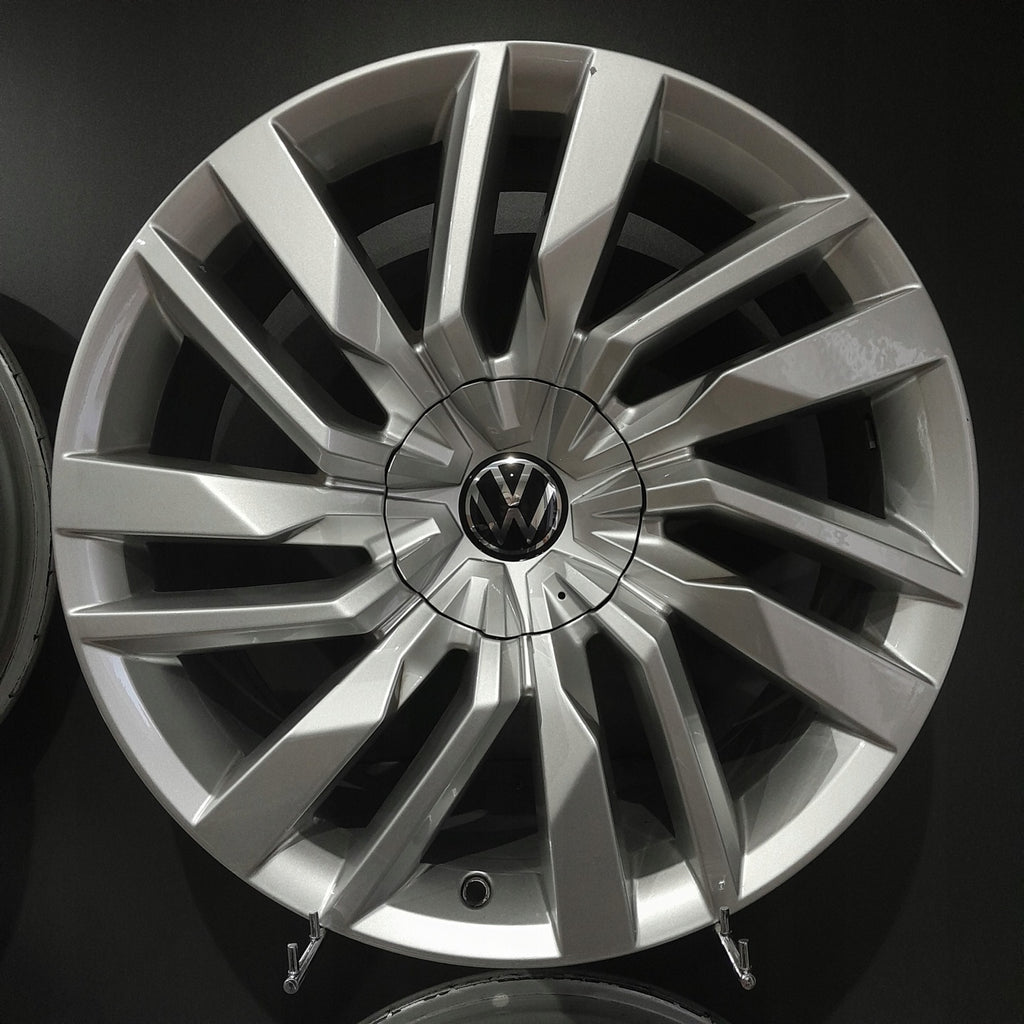 4x Alufelge 19 Zoll 8.0" 5x112 28ET Glanz Silber 760601025 VW Touareg Rim Wheel FEL1648277508cl