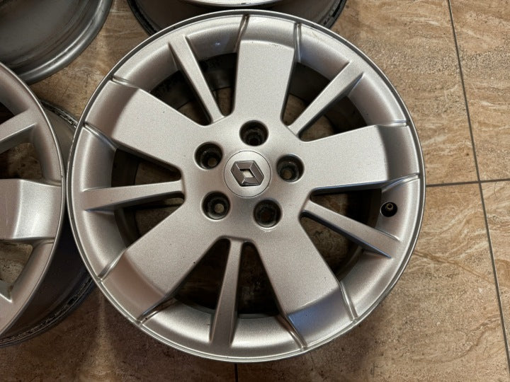 4x Alufelge 16 Zoll 6.5" 5x108 50ET 8200370419 Renault Clio I Megane Espace FEL1452396614uw