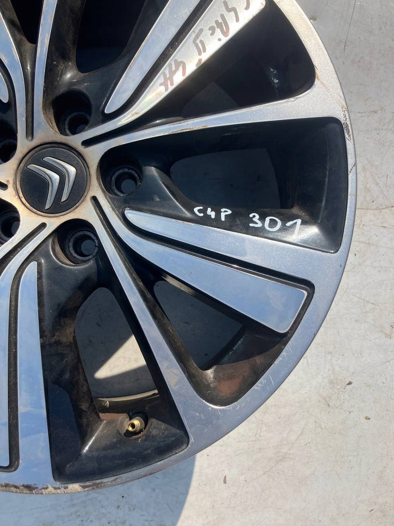 1x Alufelge 17 Zoll 7.0" 5x108 9677090377 Citroën C4 Picasso Ii Rim Wheel FEL9700450606ws