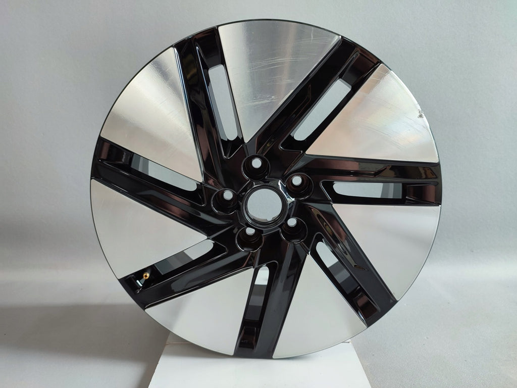 1x Alufelge 18 Zoll 7.5" 5x114.3 51ET Glanz Schwarz 52910-KL110 Hyundai Ioniq FEL4836995292dn