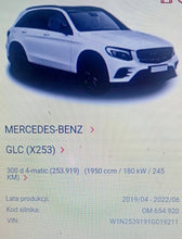 Load image into Gallery viewer, Motor Mercedes-Benz Glc X253 2.0 83TKm 2021 Diesel Engine Komplett MOT9706355553lo