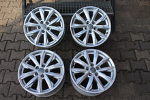 Load image into Gallery viewer, 4x Alufelge 17 Zoll 7.0" 5x112 34ET Glanz Silber 80A601025J Audi Q5 Rim Wheel FEL7174182097ey