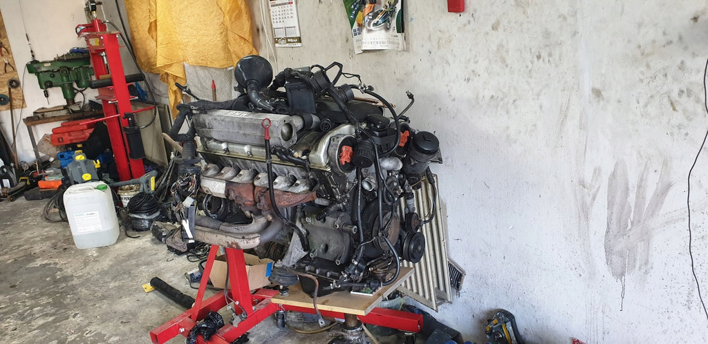Motor BMW E31 E32 M70B50 5.0 300PS 220kW Benzin Engine Unkomplett