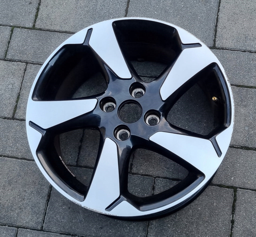 1x Alufelge 17 Zoll 7.0" 5x108 42 5ET Glanz Silber J1BC-1007-C1A Ford Fiesta